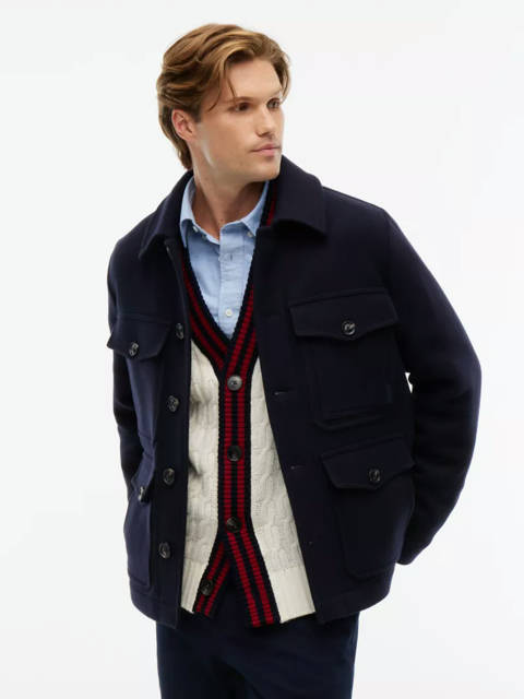 Tommy Hilfiger — Veste à poches avec laine et cachemire