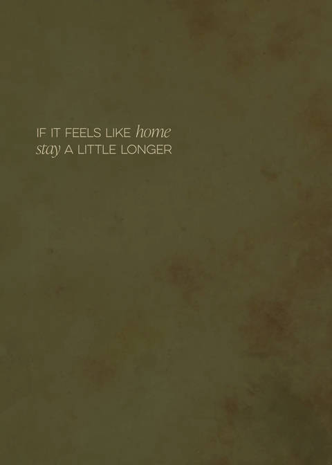 Desenio — If It Feels Like Home Affiche