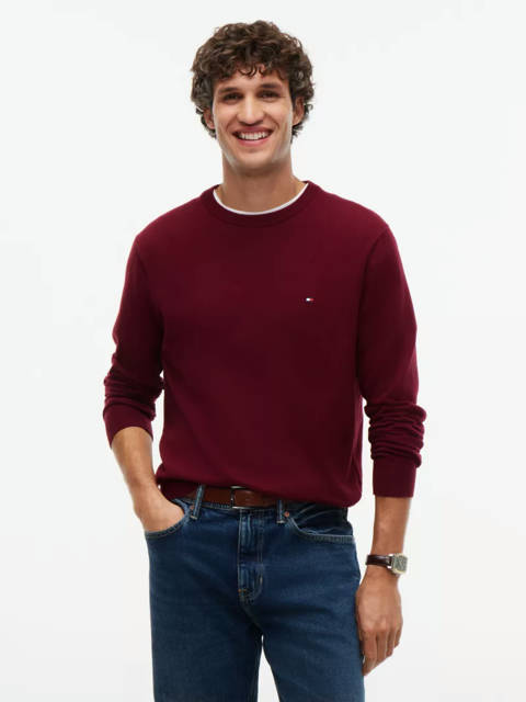 Tommy Hilfiger — Pull avec cachemire à col ras-du-cou