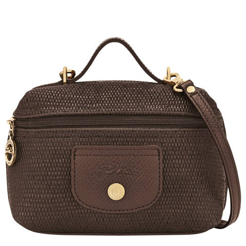 Longchamp — Sac bandoulière XS Le Pliage Collection – Toile - Moka