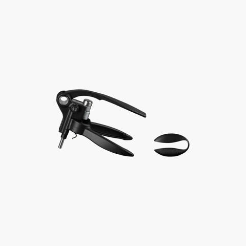 LE CREUSET — Ouvre bouteille LE CREUSET LM250 TIRE-BOUCHON LEVIER NOIR &COUPE-CAPS.