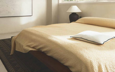 Zara Home — Couvre-lit mini waffle