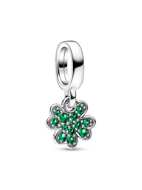 Pandora — Charm pendant trèfle a quatre feuilles